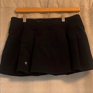 lululemon athletica Black Skater Mini Skirt